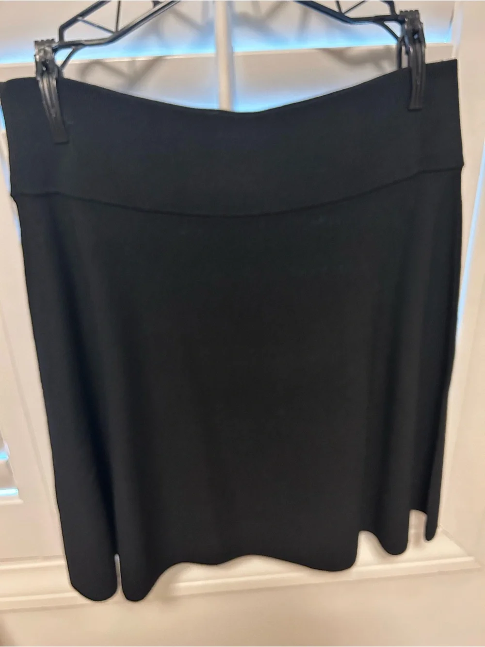 J. Crew Black Circle Skirt